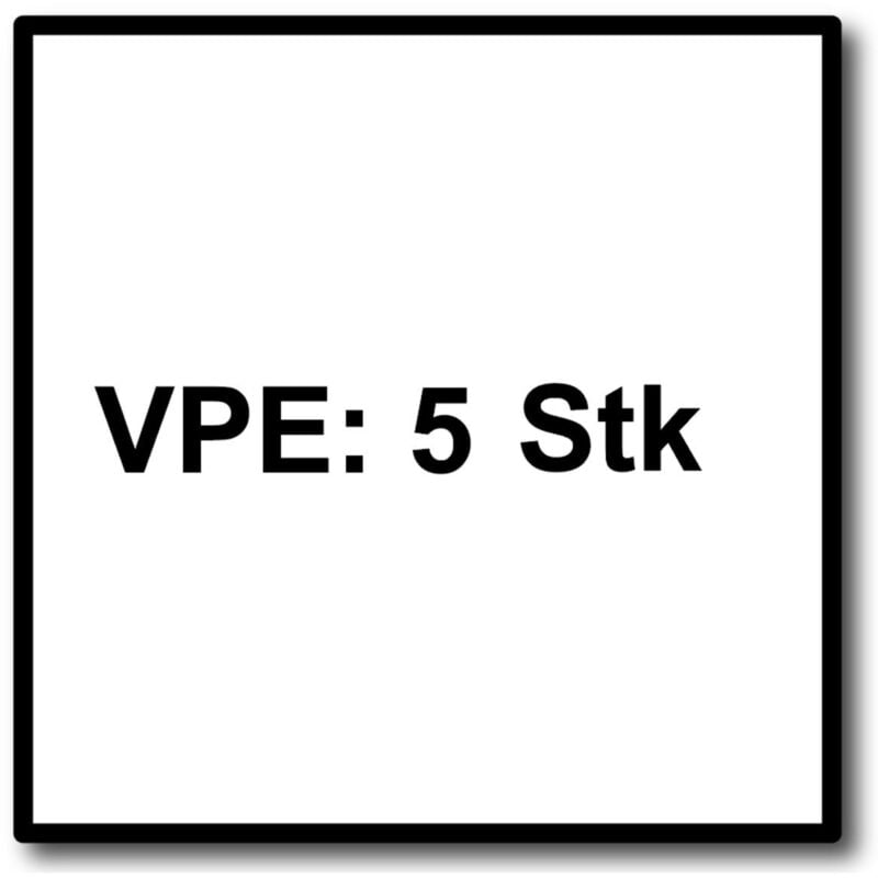 5x Stichsägeblatt s 75/1,5 - 204268 - Festool