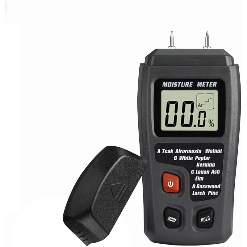 Feuchtigkeitsmessgerät für Brennholz/Holz/Trockenbau/Holz/Ziegel/Putz/Gips/Erde/Papier