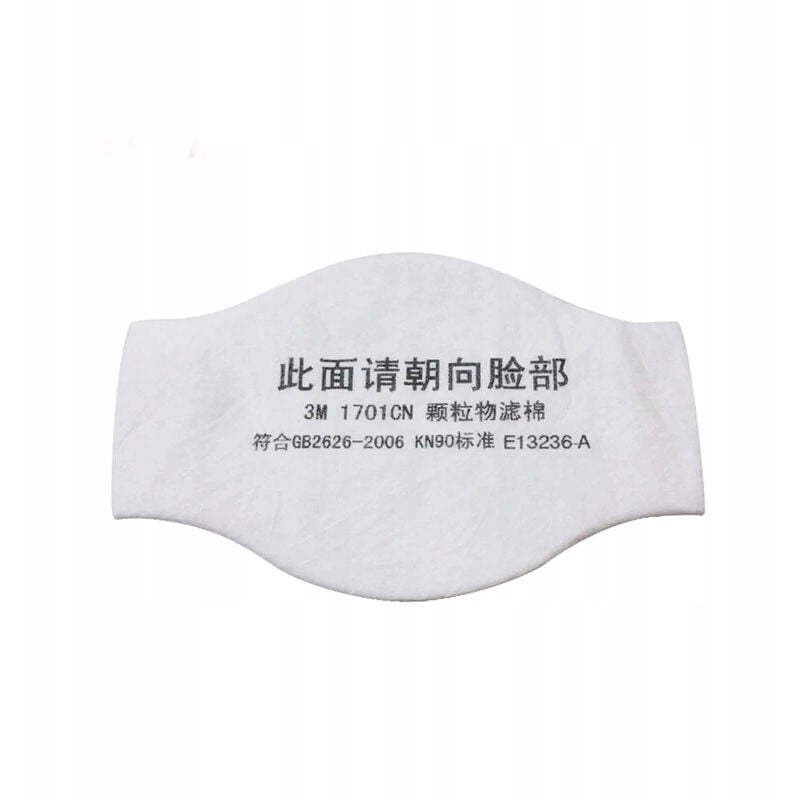 Rosfix Filter für Atemschutzmaske KN95 – Hohe Schutzleistung Optimaler Luftdurchfluss Einfacher Einbau Schützt vor Staub, Gasen, Dämpfen Ersatzfilter