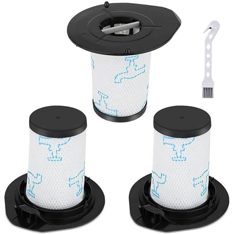 Filter für Rowenta Air Force 460 All-in-One-Staubsauger RH92xx RH9252WO RH9253WO RH9256WO RH9282WO, Ersatzfilterzubehör für Rowenta Air Force 560