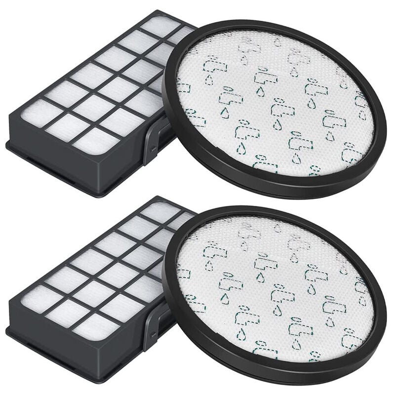 2 Filter für Rowenta Rowenta ZR006001 RO6921EA RO6941EA RO6951EA RO6954EA RO6962EA RO6963EA RO6971EA RO6984EA RO6993EA