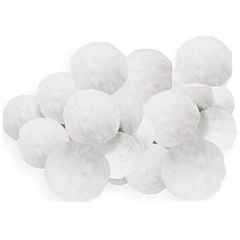 Memkey - Filterbälle für Schwimmbad 700 g Filter für Sandfilteranlage Ersetzt 25 kg Filtersand Extra langlebige Filterbälle für klares Wasser
