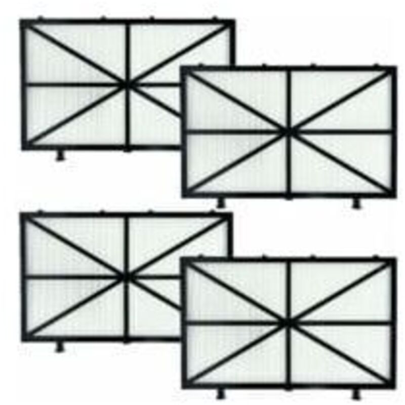 Filter für Dolphin-Roboter – 4er-Pack ultrafeine Patronenfilter für Maytronics Dolphin Nautilus CC Plus, M400 und M500 Roboter – INHHUB