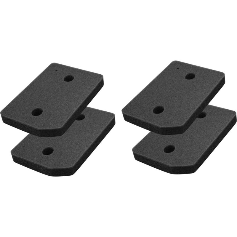 4er-Set Filter für Miele T1 Wäschetrockner – Basis-Trocknerfilter – 9164761 – Ersatzteil – Schwamm – Zubehör für Miele Wärmepumpentrockner
