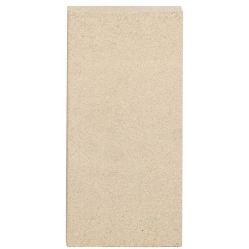 Firefix - Schamottstein 25 x 12,4 x 6,4 cm Kaminofen Schamottplatten Schamott