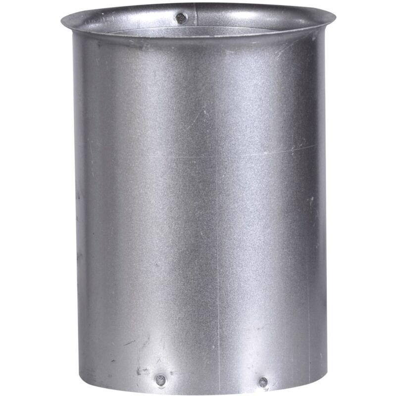 Firefix - Wandfutter Ø80mm doppelt für Pelletöfen Doppelwandfutter Ofen Pelletrohr