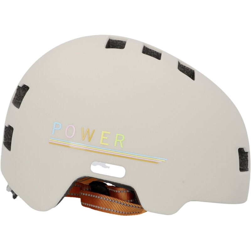 Helm bmx Plus Power s/m weiß Fahrradhelm - Fischer Fahrrad