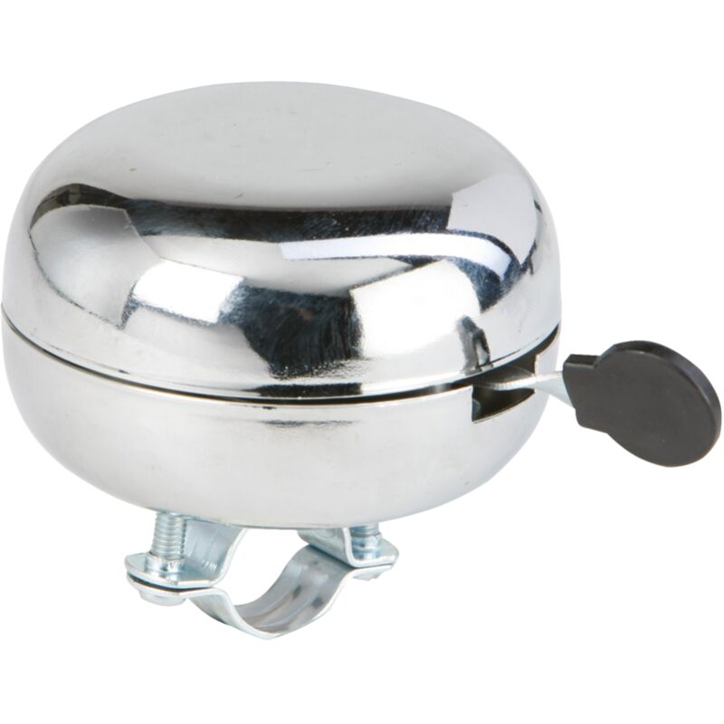 Fischer Glocke Retro silber verchromt Fahrradzubehör