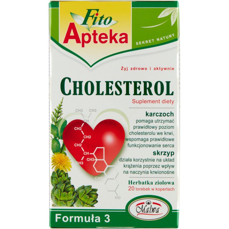 Fito Apteka Nahrungsergänzungsmittel Kräutertee Cholesterin 40 G (20 X 2 G)