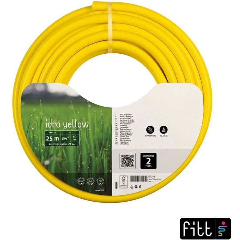 Fitt Gartenschlauch Idro Yellow 3/4 25 m Gartenschlauch