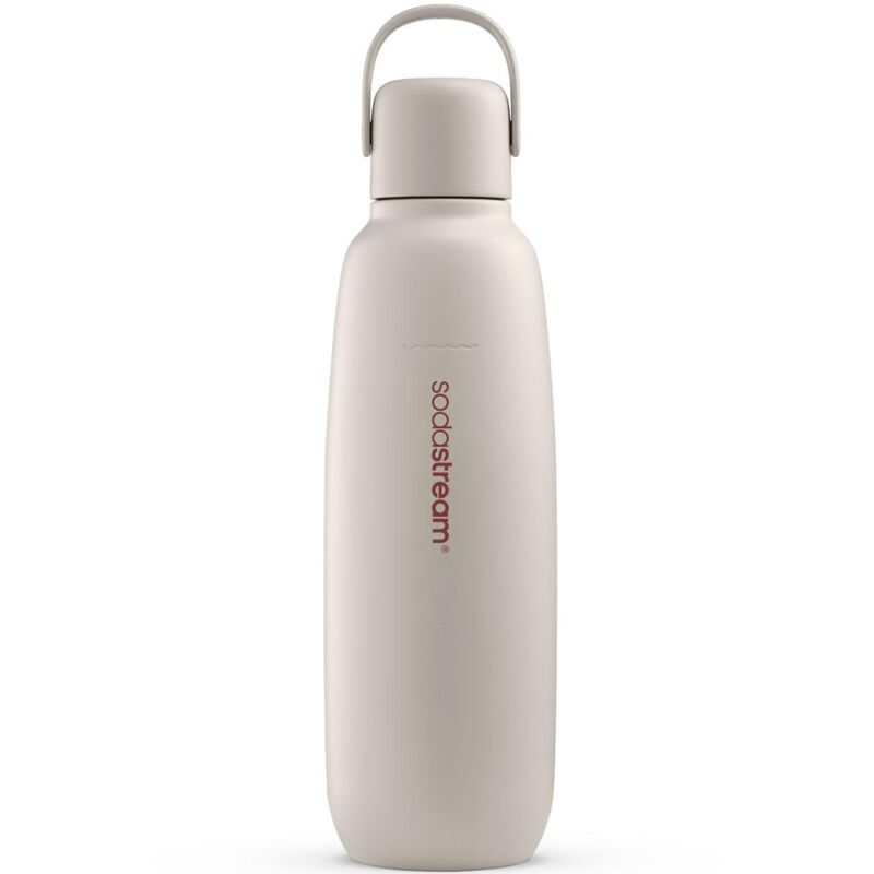 Sodastream Fizz&Go Cool Isolierflasche Beige Sand 0,9L