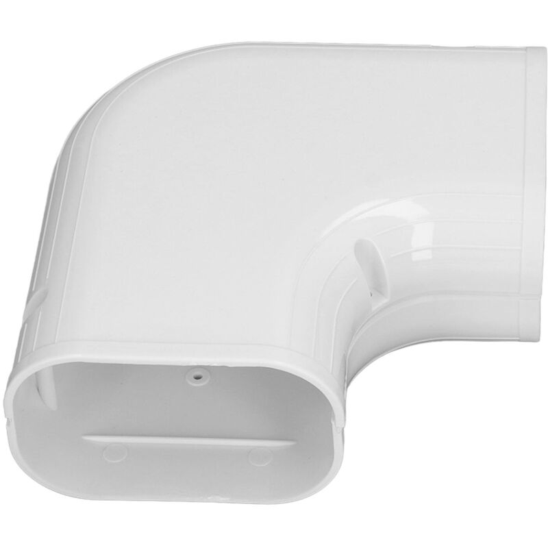 Flache Winkelrohrabdeckung, dekorative PVC-Klimaanlagen-Leitungsabdeckung für Mini-Split-Klimaanlagen