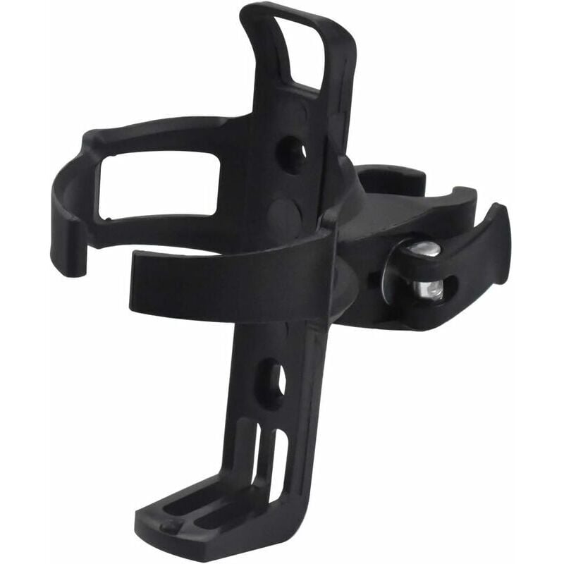 Flaschenhalter fürs Fahrrad, Flaschenhalter fürs Fahrrad, Flaschenhalter fürs Fahrrad, Rennrad, Mountainbike, Kinderfahrrad, 360 Grad drehbar, Schwarz