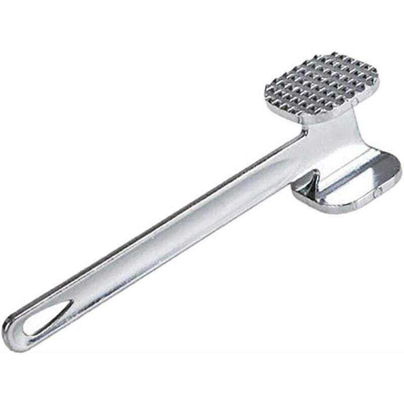 Attendrisseur à Viande Marteau Double Face à Pointes à Surface Plate Poulet Viande Pounder Mallet Outil de Cuisine pour Steak Poulet Poisson Porc