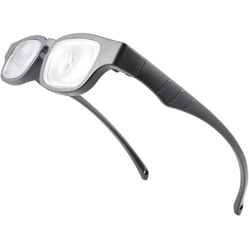 Flexbrille mit einstellbarem Fokus, Lesebrille mit Zoomfunktion für Damen und Herren, Lesebrille mit einstellbarem Fokus von 0 bis 350 Dioptrien,