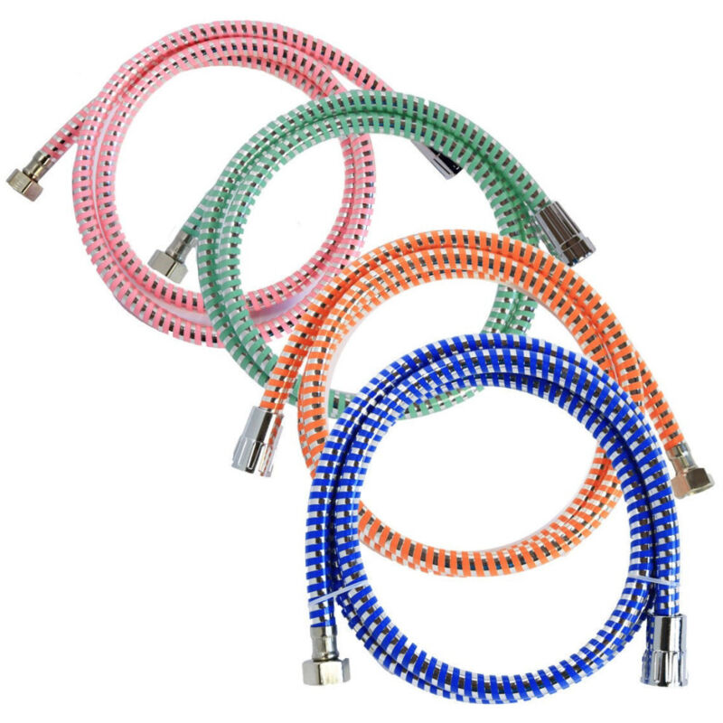 Trade Shop - LEBENSMITTEL FÜR DOCCIA DA 1.5 MT LACCICE IN PVC COLORATO CABINA DOCCIA -
