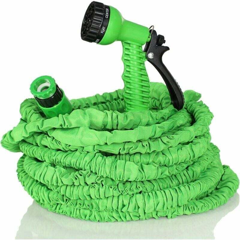Flexibler und dehnbarer Gartenschlauch, einziehbarer Gartenschlauch (45 m)