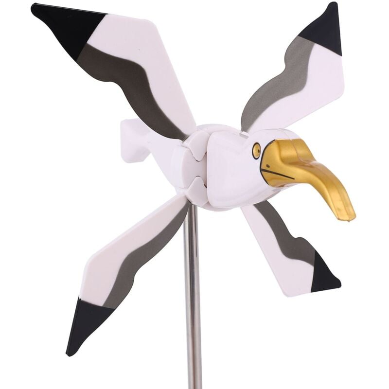 Fliegende Möwe, Windmühle, Garten, Outdoor, Windspiel, Spinner, Rasendekoration, Windmühle, Windmühle für Outdoor-Hofdekorationen