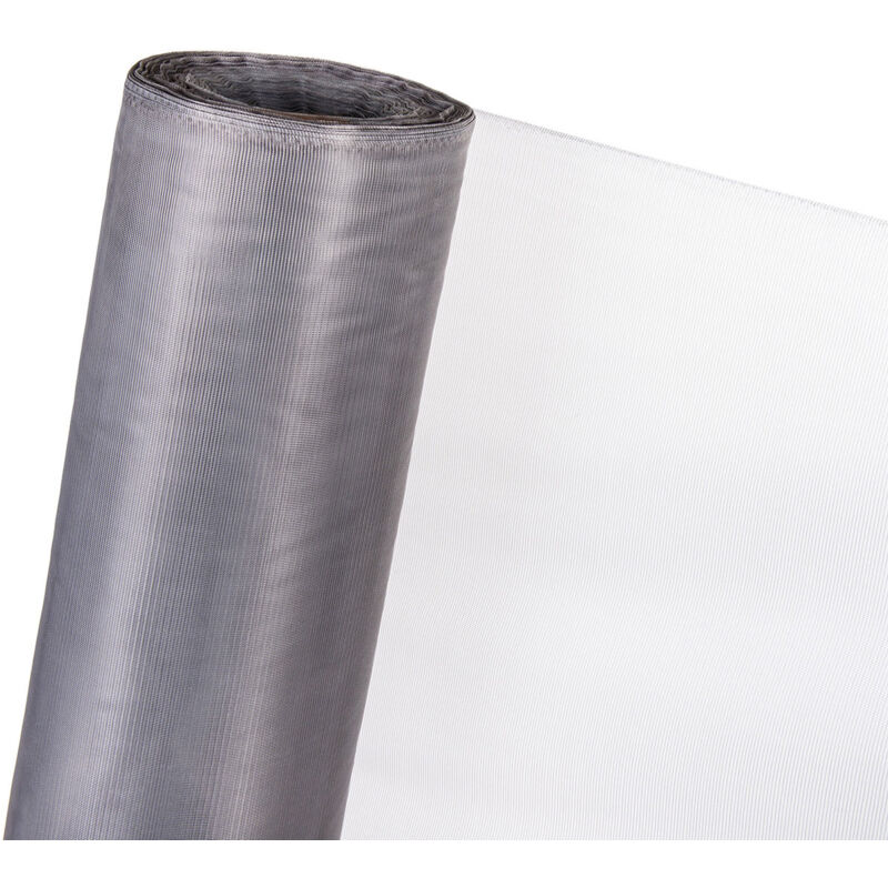 Haga - Fliegengitter in 75cm Breite, grau, (Meterware) Moskitonetz, Fliegennetz