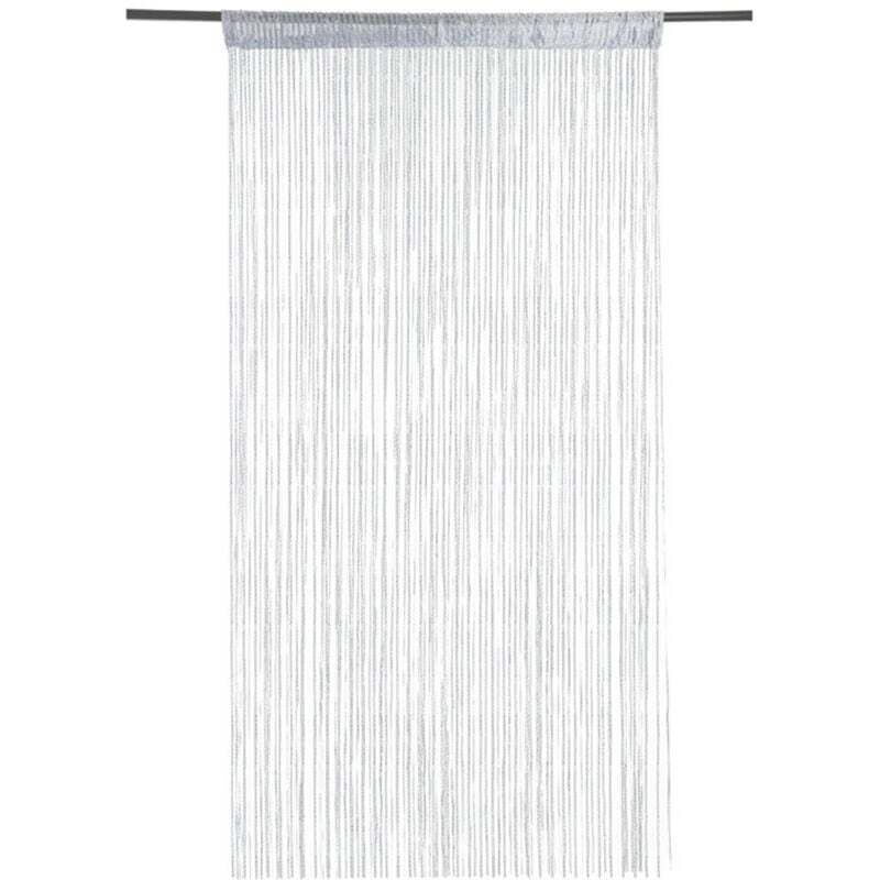 Fliegengitter Türvorhang, Verdunkelungsvorhang, Moskitonetz-Panel, Pailletten, Fadenvorhänge, Wanddekor, Fenster, Tür, Streifen, Schlafzimmer, 100 x