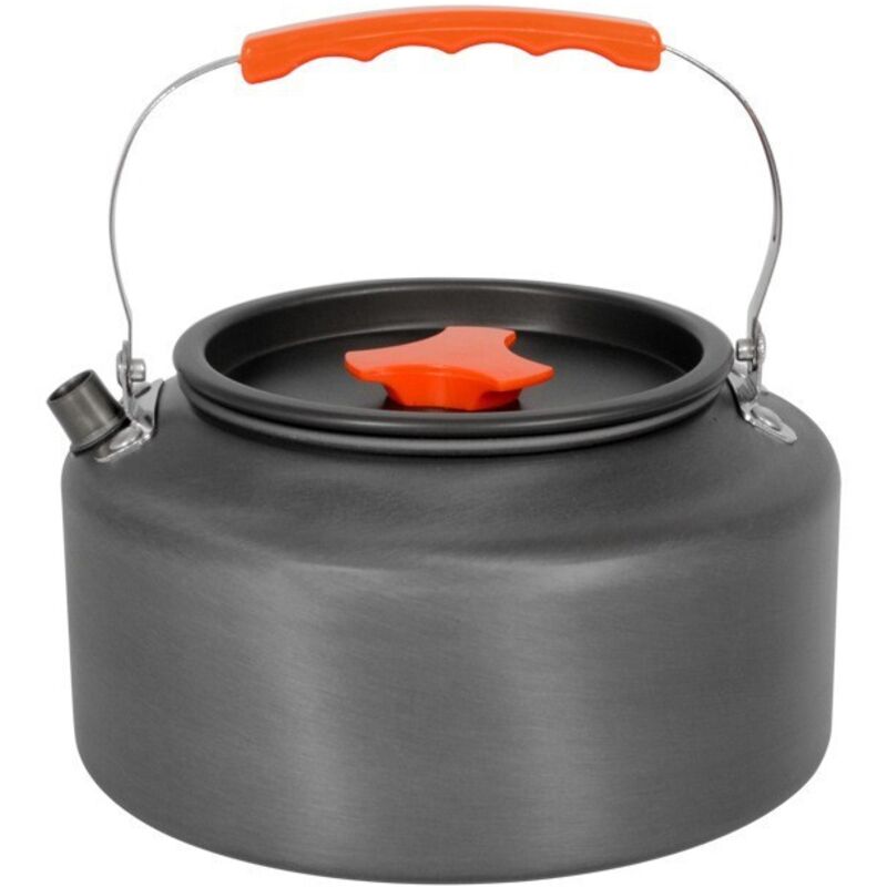 Flötenkessel, 3-Liter-Wasserkocher aus Edelstahl mit Griff in Holzmaserung, Campingkessel mit großem Fassungsvermögen, Küchenteekanne für Gasherd und