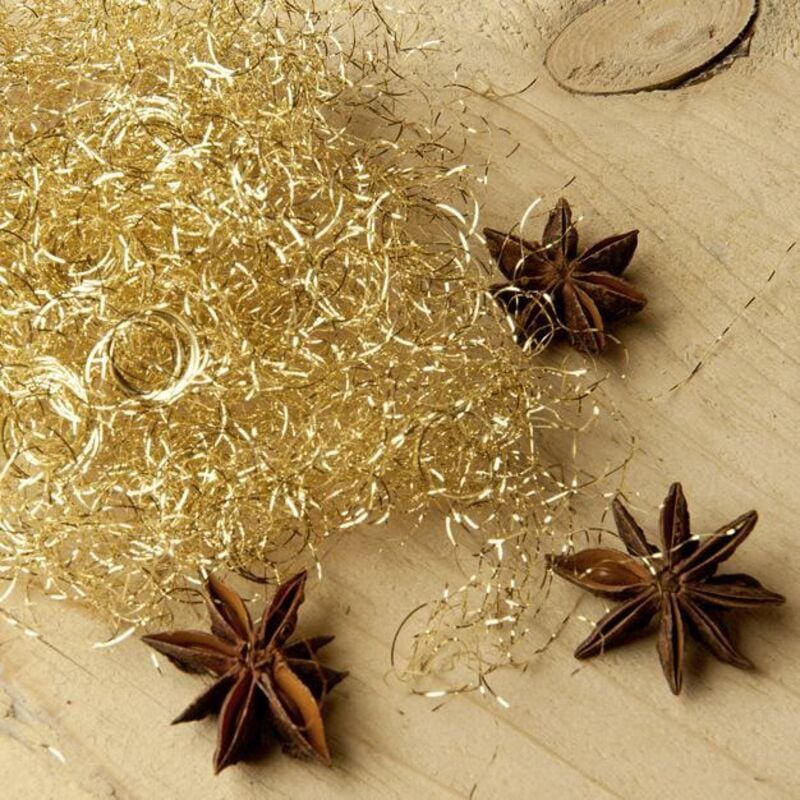 Flowerhair gold, 25 g Weihnachtsdeko