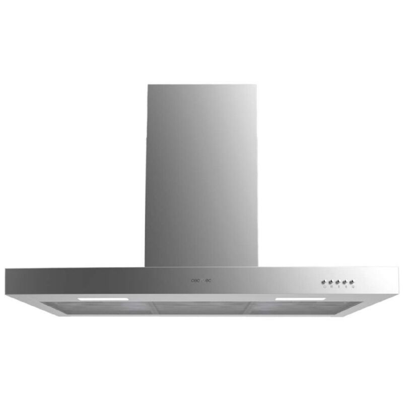 Cecotec - Flux tm 906500 inox t bolero flux a de 90cm de breit, Ausführung in Edelstahl, Saugleistung 650m3/h, Motor 165w, Klasse a, mechanische