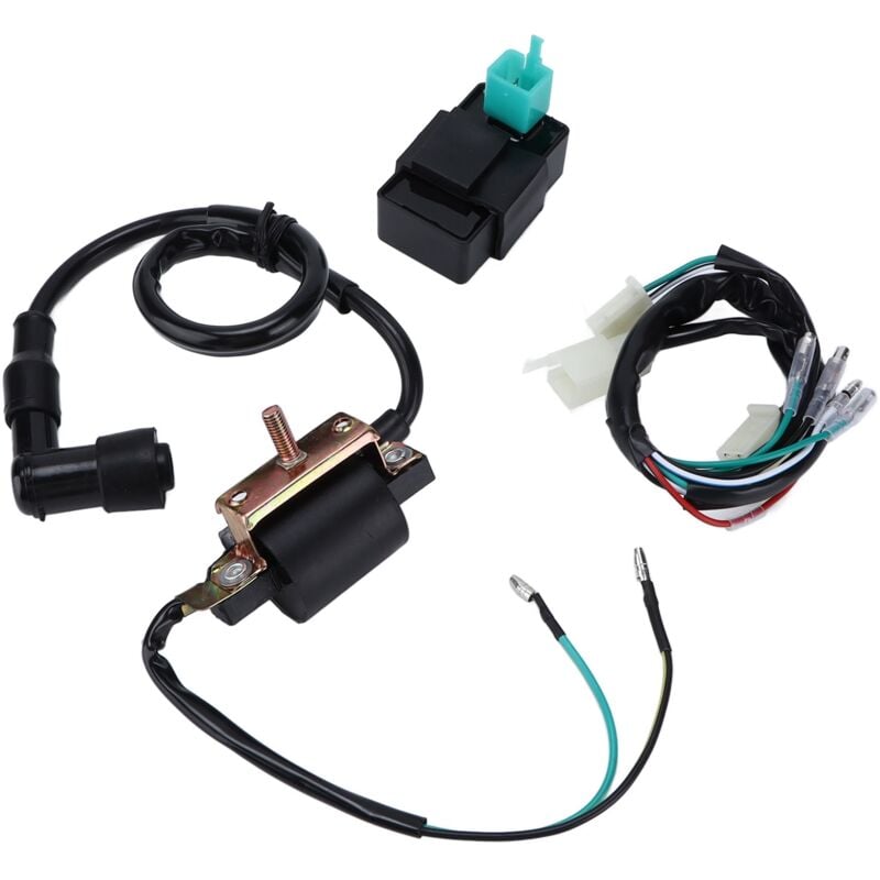 FOREHILL 5-polige Zündspule für DC-CDI-Einheit für 50ccm, 70ccm, 90ccm, 110ccm und 125ccm chinesische ATVs, Dirt Bikes und Go-Karts.