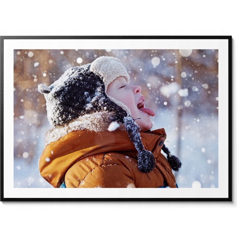 Foto Bild schwarzer Rahmen Ihr Foto LEVEL 33x43