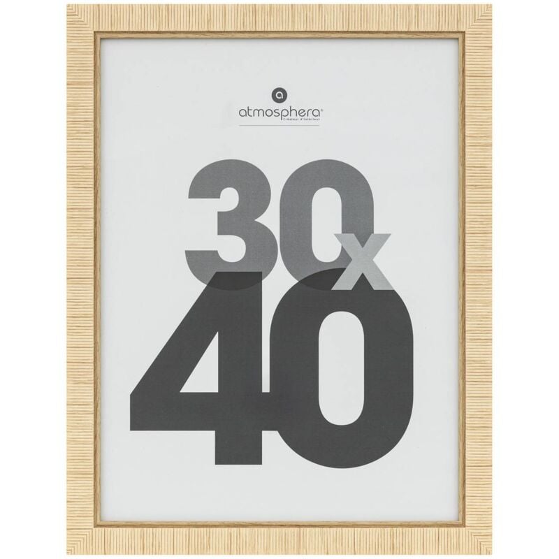 Atmosphera - Fotorahmen Thea Beige 30x40cm créateur d'intérieur