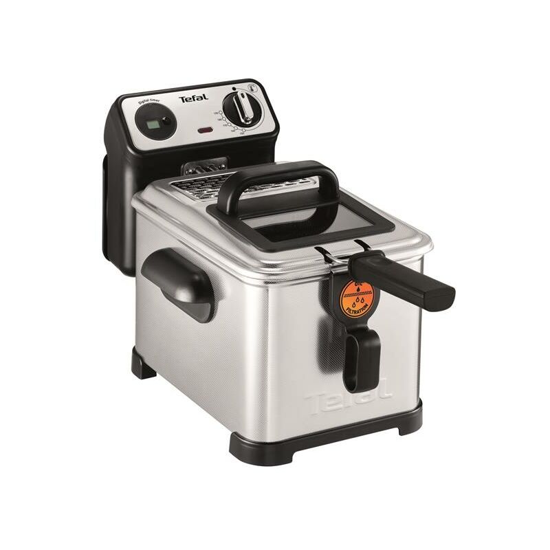Semi-pro-fritteuse 4l 3000w edelstahl/schwarz - Tefal - FR519170