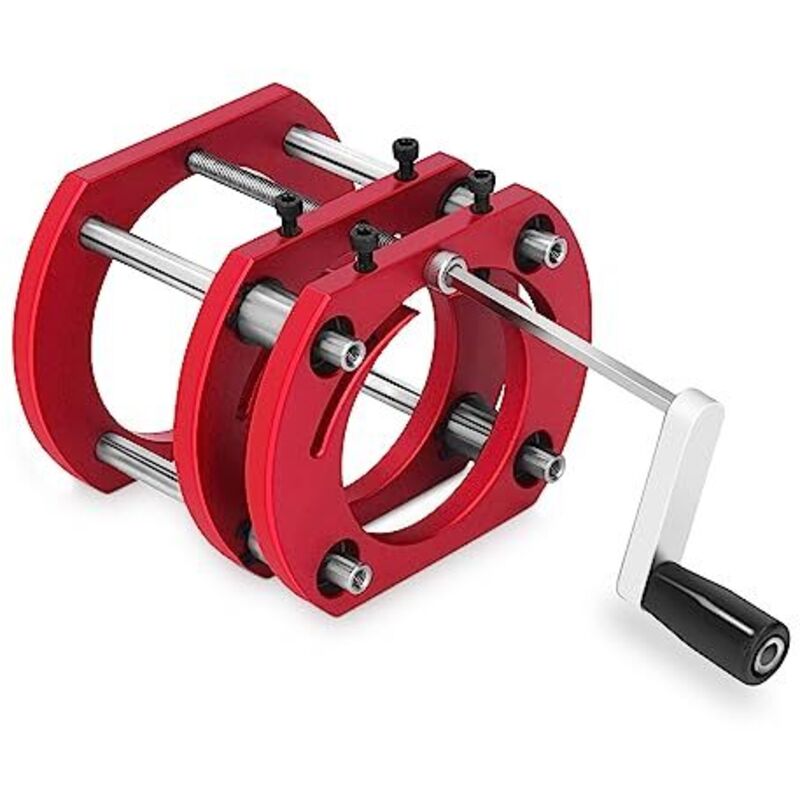Frästisch für Oberfräsen, 4-Backen-Klemm Router Lift Oberfräse, Fräslift Oberfräse Lift, Oberfräsentisch Router Hubbasis für 64-66mm Durchmesser