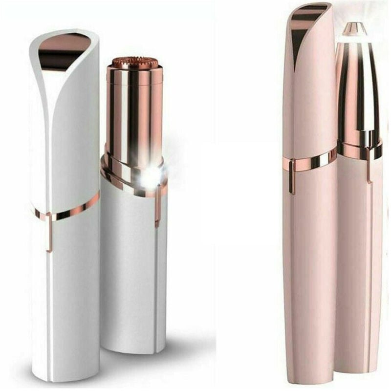 Trade Shop - Damen Epilierer Mini Rasierer Micro Gesicht Augenbrauen Schnurrbart Haarentfernung -