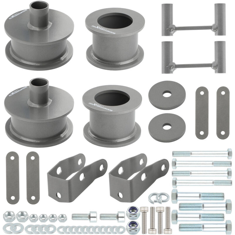 Front & Rear 3'' Leveling Lift Kit For Jeep Wrangler JK Spacers Shock ExtenderFront & Rear 3'' Leveling Lift Kit For Jeep Wrangler JK Spacers Shock