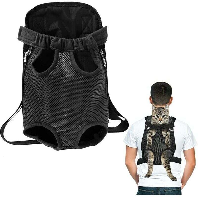 Fronttragerucksack für kleine und mittelgroße Hunde, Fronttragetasche für Hunde, Reiseaccessoires für Hunde und Katzen, tragbarer Hunde-Rucksack zum