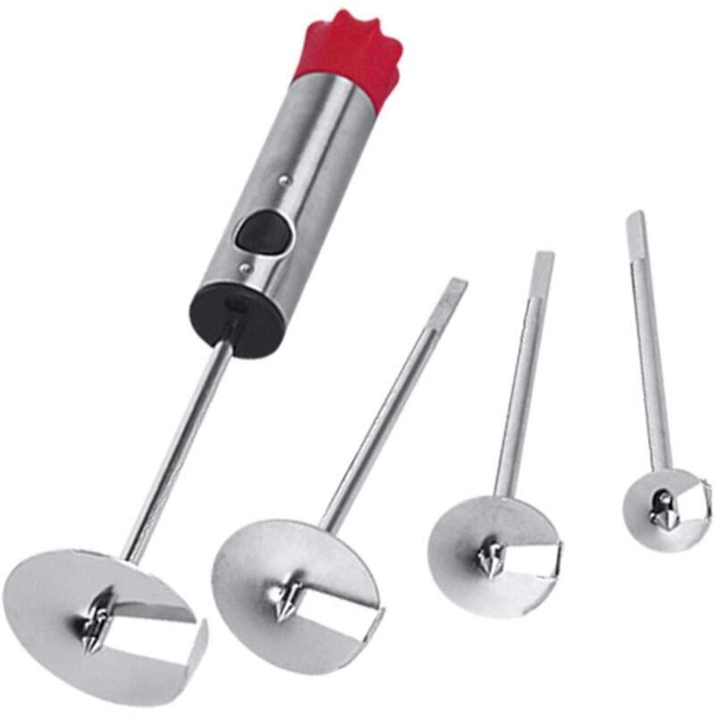 Bluedeer - Fruit Corer Gemüse Drill Veggie Drill Vegetable Corer Gemüse Spiralschneider Hand Mit Vier Bohraufsätzen Aus Edelstahl Für Vegetable Fruit