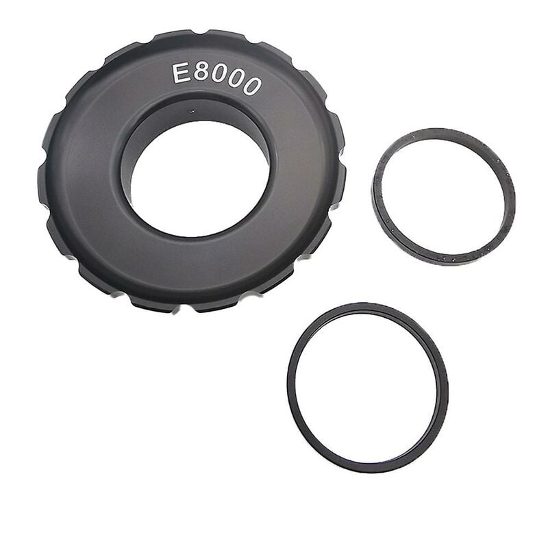 Für Mid Motor Steel Kurbelscheibenschlossabdeckung E8000 Fahrradzubehör, e8000