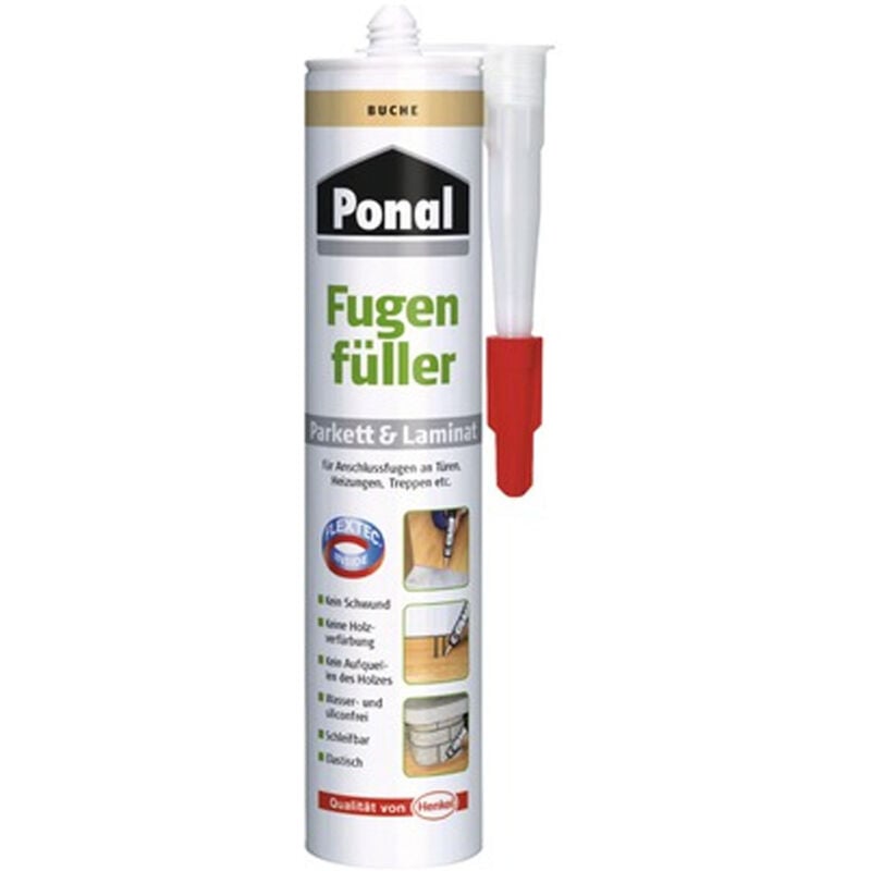 Ponal Parkett + Laminat Fugen füller Buche 280 ml - PN6RF - Henkel
