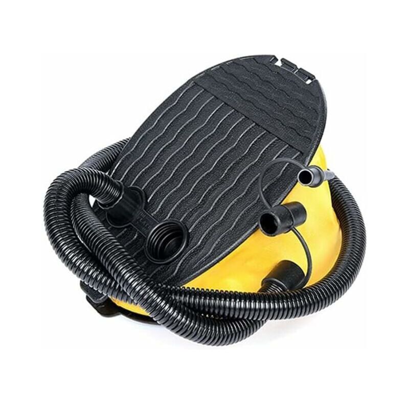 Fußluftpumpe, tragbare aufblasbare schwimmende Reihenpumpe, für Camping, Schwimmbad, aufblasbaren Ring, Luftmatratze