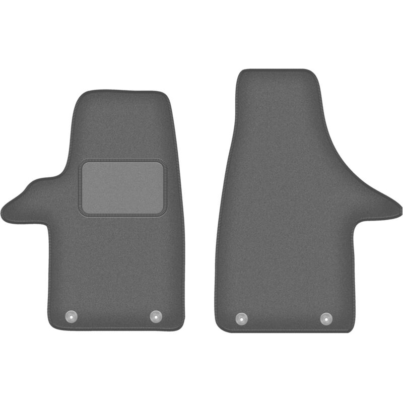 Fußmatten vorne: Volkswagen Transporter T5 Multivan Van (2005-2015)