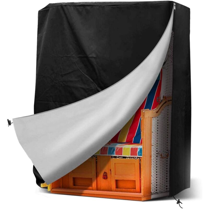 Schutzhülle für Strandkorb, UV-beständige Schutzhülle für Strandkorb, Schutzhülle für Gartenstuhl, 130x100x170 cm