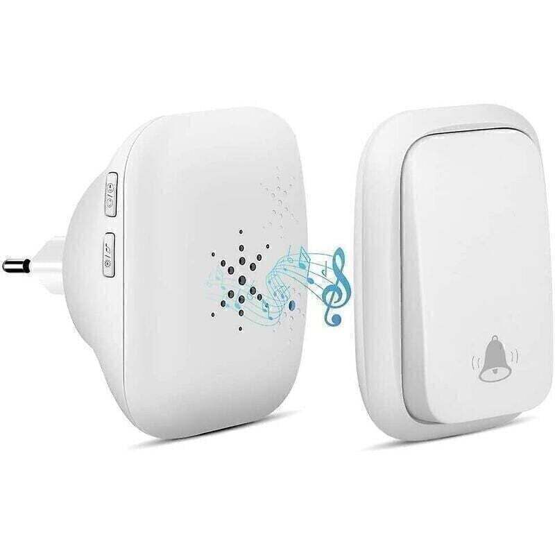 Funk-Türklingel-Set, IP44 wasserdichte Funk-Türklingel, Funk-Türklingel, Türklingel