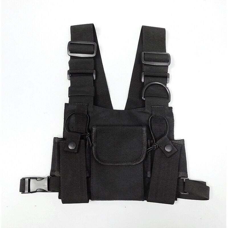 Funkgerät, Walkie-Talkie, Brusttasche, Taschen, Gurtzeug, Rucksack, Tasche