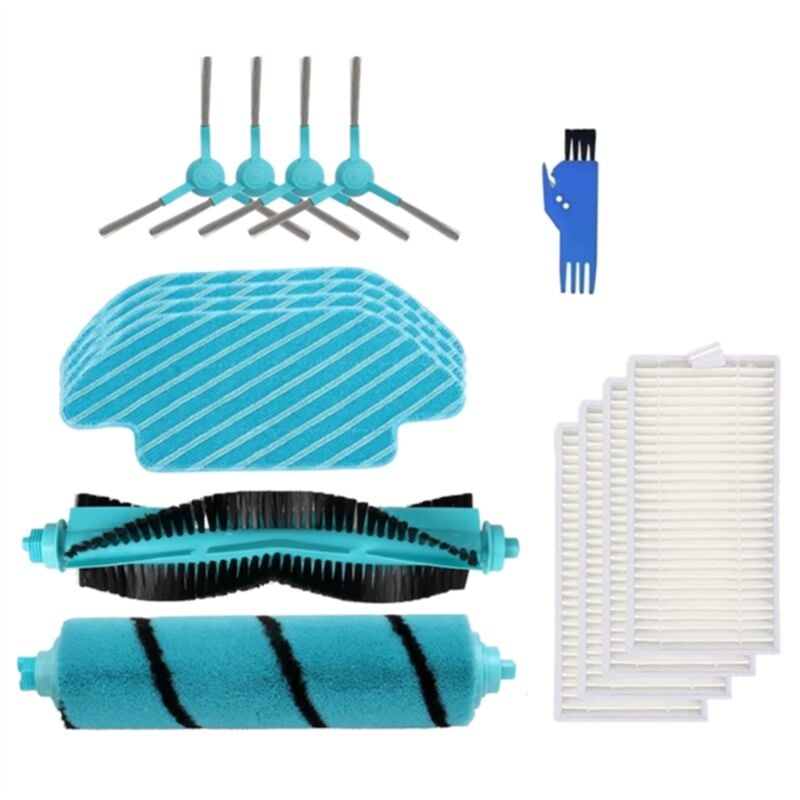 Für 4090 4490 4690 5090 5490 6090 Roboter-staubsauger Teile Wichtigsten Seite Pinsel Hepa-Filter Mopp Tuch