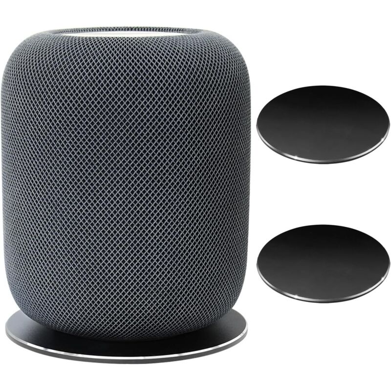 Für Apple HomePod 2 Halterung, Apple HomePod 2 Desktop-Ständer-Halterung Zubehör, Metallmatten, Schreibtischunterlage,
