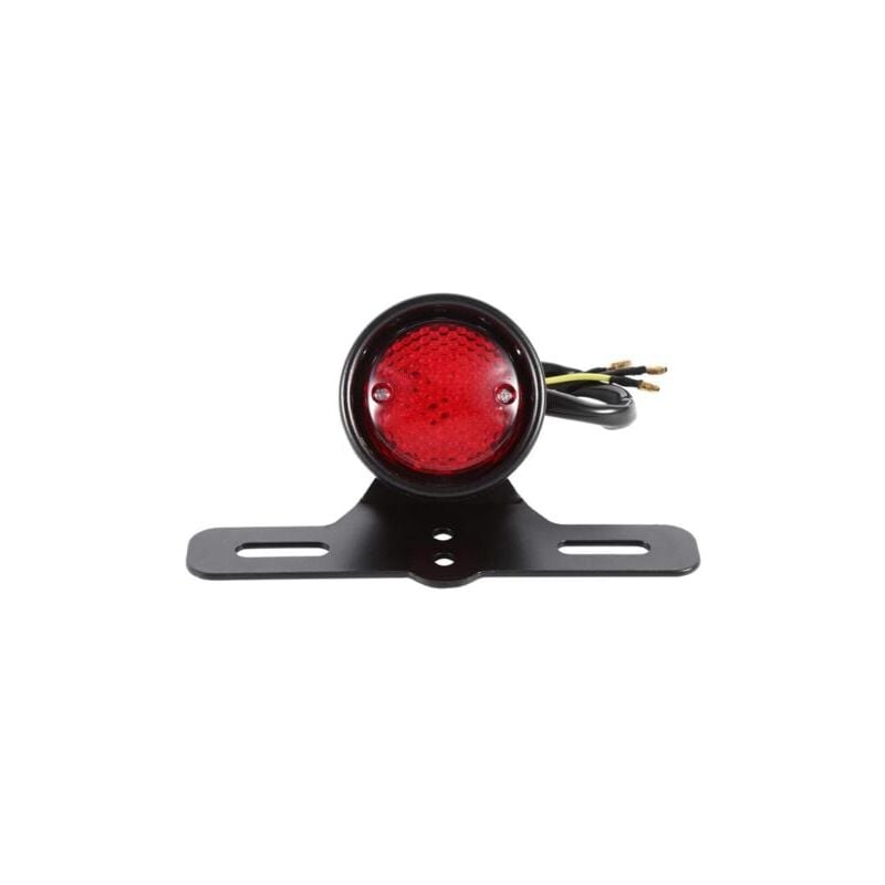 Für Motorrad-LED-Rücklichter für Motorrad-LED-Rücklichter Motorrad-LED-Retro-Rot-Hinterrad-Bremslichtlampe für Honda/Yamaha Motorrad-Bremslichter