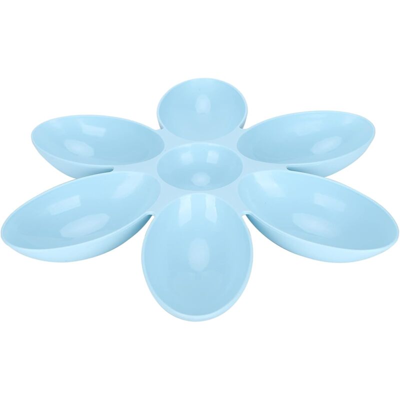 Memkey - Katzenfutter- und Wassernapf, lebensmittelechter Katzenfutternapf für Futter und Wasser (blau)