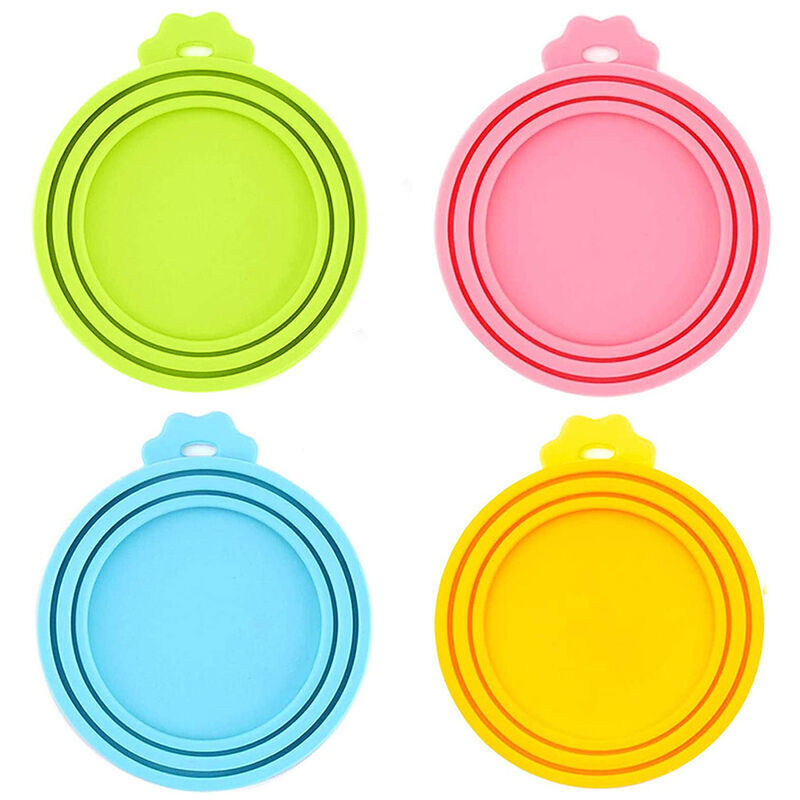 Deckel für Lebensmitteldosen, Silikon-Dosendeckel für Hunde- und Katzenfutter, ein Dosendeckel passt auf die meisten Konserven