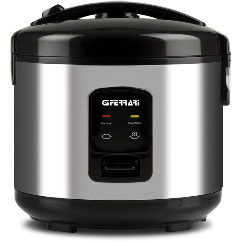 G3 Ferrari Risocotto Reiskocher 1,8 l 700 W Schwarz, Edelstahl