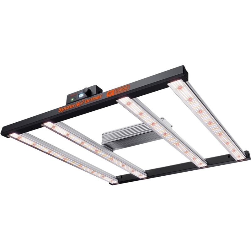 Spider Farmer G3000 LED Grow Light 300W Vollspektrum LED für 80x80cm Growbox